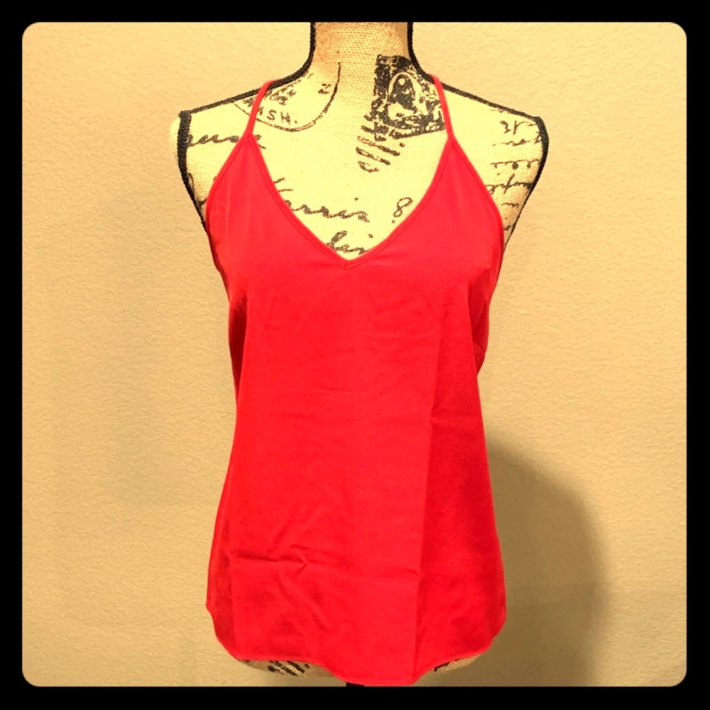 Bloomingdales (aqua brand) strappy tank. W/tags